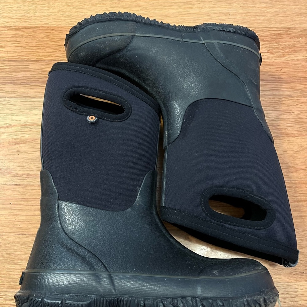 Bogs Black Kids Rain & Snow Boots
